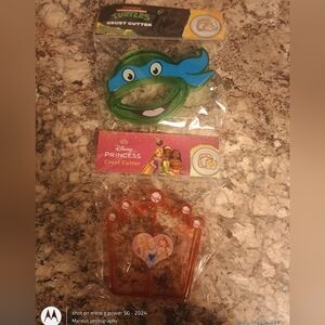 Teenage Mutant Ninja Turtles and Disney Princess Crust Cutters Breakfast Fun